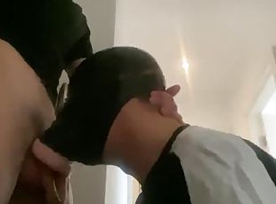 Hung, fit, straight chav comes back to throat fuck sub in fleshligh...