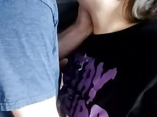 DD Daddy Cums On Sadies Face and Cum Kisses