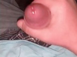 masturbation, amateur, énorme-bite, branlette, point-de-vue, ejaculation, solo, bite