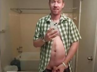 Weird Blonde Man Peeing in the Bathroom Sink Like an Asshole - Blon...