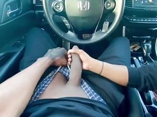 public, amateur, babes, ébène, énorme-bite, branlette, black, voiture, point-de-vue, bite