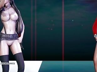 [MMD] Berry Good - Mellow Mellow Nude Kpop Dance Tifa Lockhart Aeri...