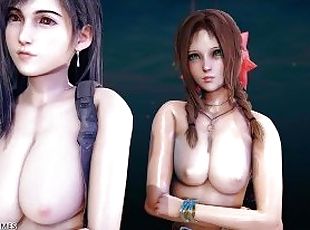 [MMD] Berry Good - Mellow Mellow Striptease Tifa Lockhart Aerith Fi...