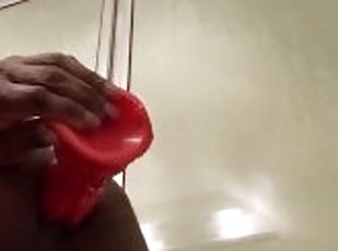 Fucking With The Red Knotted Cock