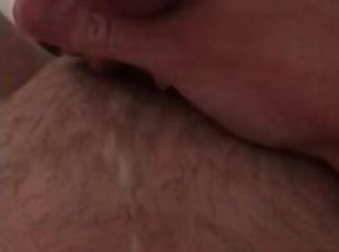 Watch my big cock cum