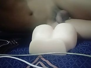 Dirty talking on phone and having fucking my beautiful wife pussy. ...