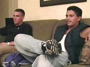 so sexy young straight boy latino with his friend accept to mastrub...