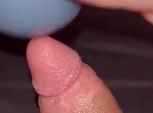 masturbation, amateur, jouet, secousses, italien, solo, bite