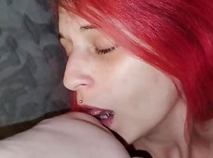 Petite Redhead Milf GIrlfriend Wants Her Pussy Tongued And Fingered...