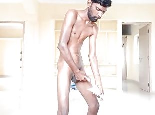 Rajesh Playboy masturbating dick, showing ass, butt, moaning and cu...
