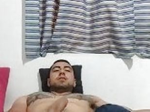 énorme, masturbation, amateur, énorme-bite, webcam, solo, réalité, bite