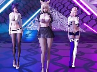 [MMD] Twice - Breakthrough Ahri Kaisa Seraphine League of Legends K...