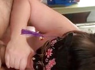 amateur, menghisap-zakar, pov, meghisap