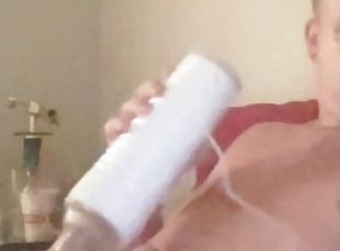 teaser of 13 minute long video on OF cumming from fleshlight (SUBSC...