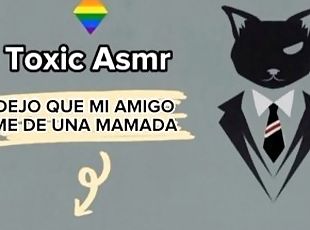 Dejo que mi amigo me de una mamada [Asmr] [Relato Ertico Gay]