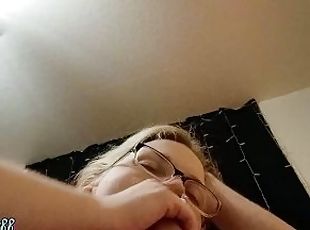 storatuttar, amatör, avsugning, cumshot, milf, mamma, par, bbw, sprut, blond