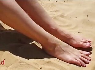 public, amateur, pieds, sale, mignonne, fétiche, solo, jambes, orteils