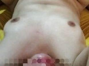 masturbación, orgasmo, amateur, polla-enorme, adolescente, polla, cañero