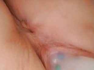 masturbação, cona-pussy, amador, mulher-madura, bbw, excitante, dildo, sozinho, branco, molhado