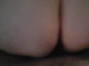 cul, amateur, couple, belle-femme-ronde