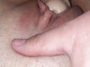 fisse-pussy, sprøjte, strapon, kone, amatør, lesbisk, milf, legetøj, fingering, synsvinkel