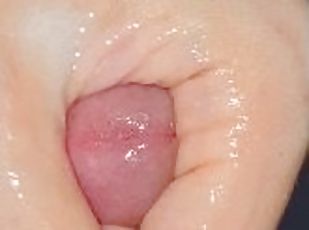 asiatique, extrême, masturbation, public, amateur, ejaculation-sur-le-corps, énorme-bite, branlette, point-de-vue, ejaculation