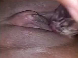 Stuffing my pretty pussy with 7 1/2in