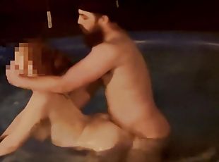 Perfect Ass Redhead Goes For A Late Night Skinny Dip - No Audio Sor...