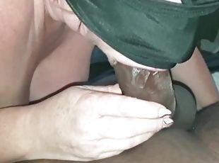 Deep Throat Cum!oral Creampie! The Masseuse Swallows The Clients Cu...