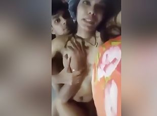 amatør, hindu, knepning-fucking, webcam, brunette