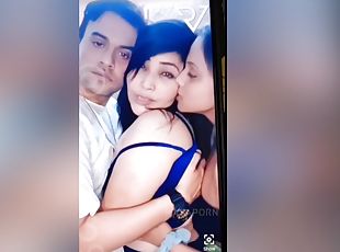 Threesome Super Hot Live Show With Rajsi Verma