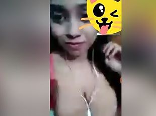 Today Exclusive- Sexy Girl Showing Her Boobs And Wet Pussy On Video...