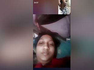 Today Exclusive-desi Bhabhi Showing Her Pussy On Video Call