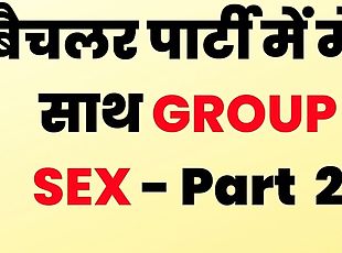 party, hardcore, hindu-kvinnor, gruppsex