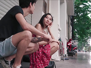 Asian beauty Luna X has nothing more interesting to do than fuck on...