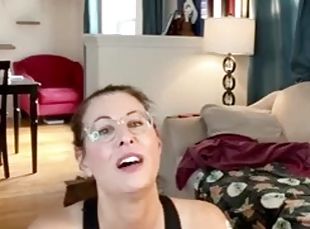 Stepmom Elaina Movie Night Fuck Sucking and Riding POV Fantasy Role...