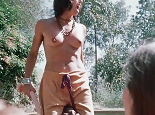 Retro vintage porn movie Little Sisters (1972) with outside sex