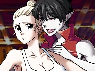 Vampire Debut - Transformation Lesbian Hentai