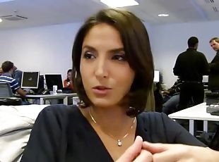 Aziza Wassef, the sexy Egyptian journalist masturbates to the chall...