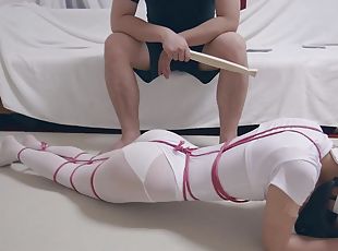 asiatisk, amatør, leke, bdsm, føtter, webkamera, fetisj, kineser, bondage, brunette