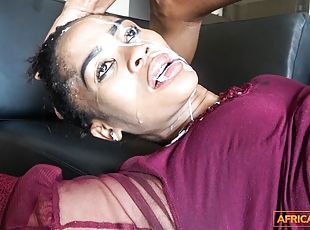 Tanzanian aunt fucked senseless by agent AFRICAN CASTING big tits, ...