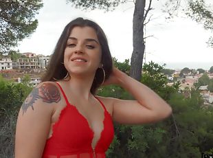 estilo-cão, público, cona-pussy, babes, chupanços, puta-slut, suja, pov, tatuagem, puta-whore