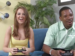 Pressley Carter gamer chick happens to be a big black cock craving ...