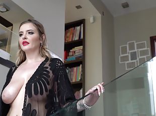 Gentle licking leads to passionate fucking with sexy Candy Alexa