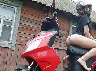 masturbācija-masturbation, amatieris, biksītes, biker, solo