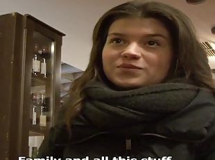 Slovakian girl fucks for money