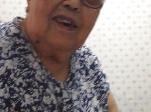 asian, amateur, nenek-granny, buatan-sendiri, cina