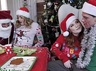 This Christmas, redhead MILF, Summer Hart, has a lot on her mind