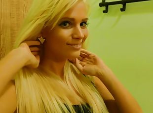 babes, blonde, webcam, incroyable, solo, fumer, taquinerie
