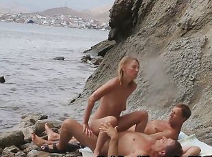 nudist, orgie, ehefrau, dilettant, reifen, babe, erotisch-mutti, kam, strand, spitzel